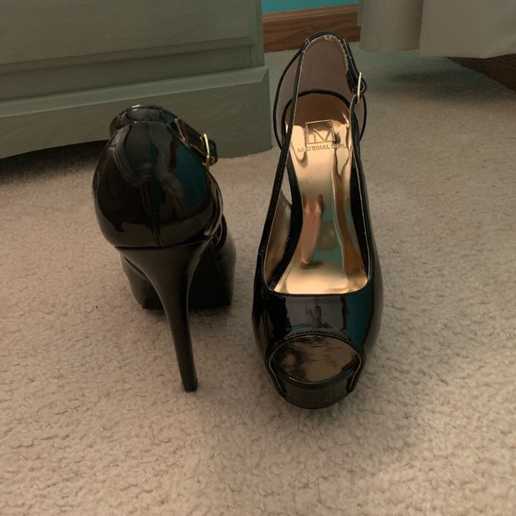 Black patent leather black heels - Picture 2 of 5